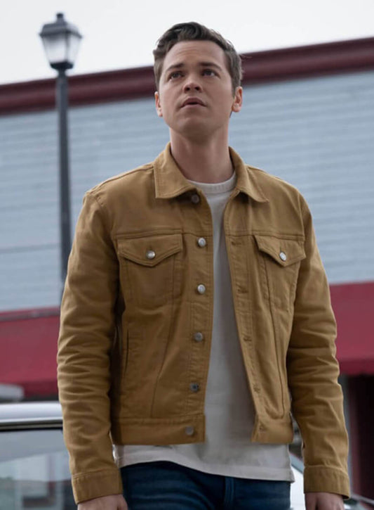 Harpoon Jack Inspired Camel Cotton Fabric Cotton Jacket - Supernatural Tv Series Style