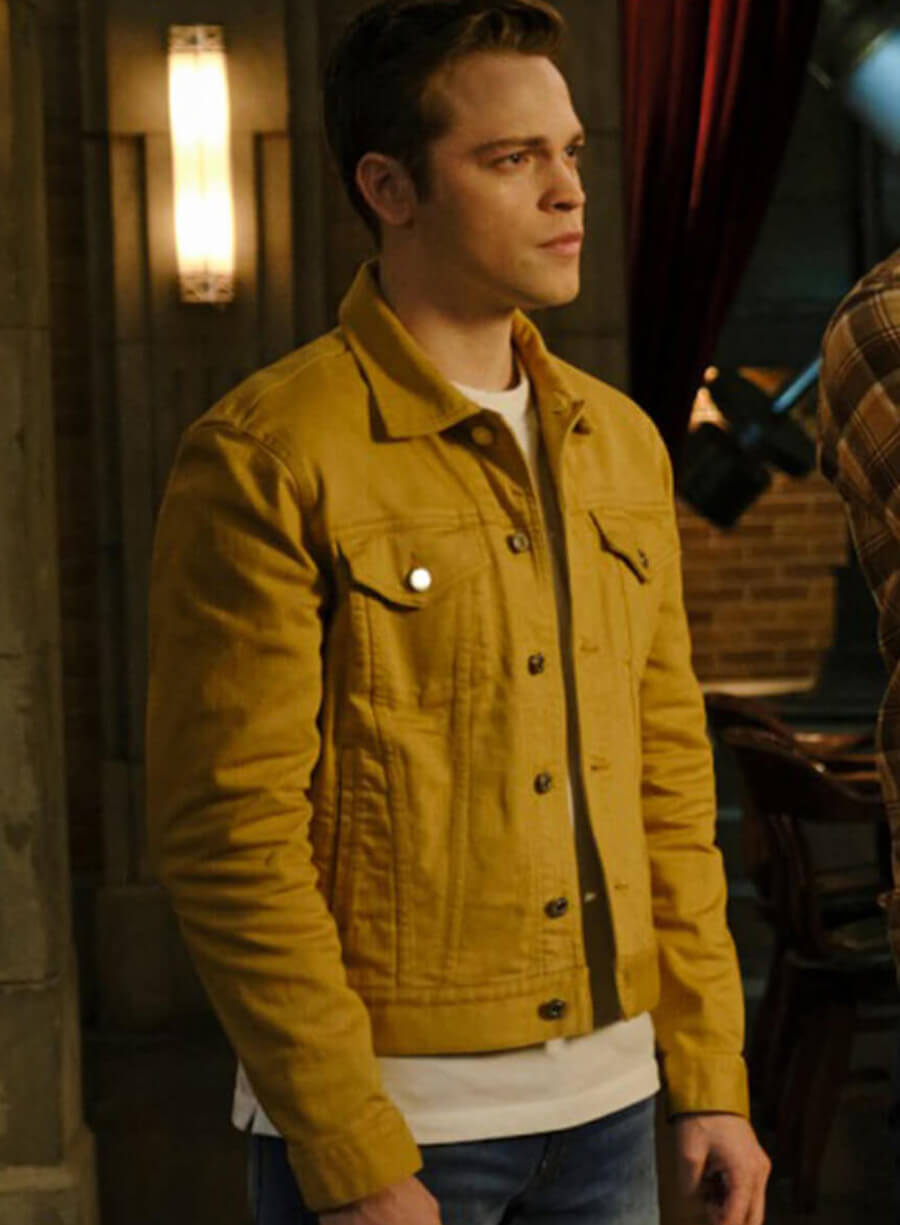 Harpoon Jack Inspired Camel Cotton Fabric Cotton Jacket - Supernatural Tv Series Style
