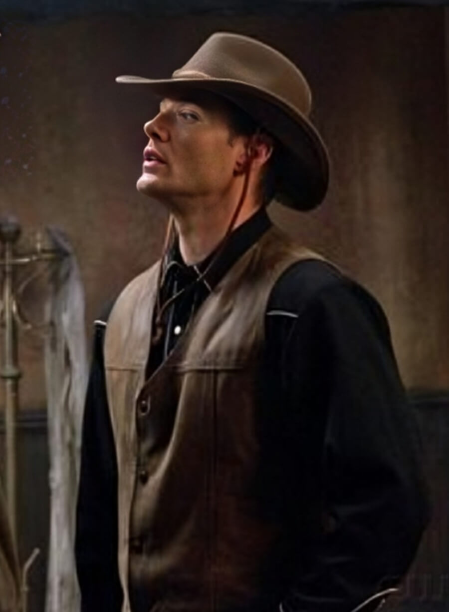 Harpoon Dean Winchester Inspired Brown Real Leather Leather Jacket - Supernatural Tv Series Style