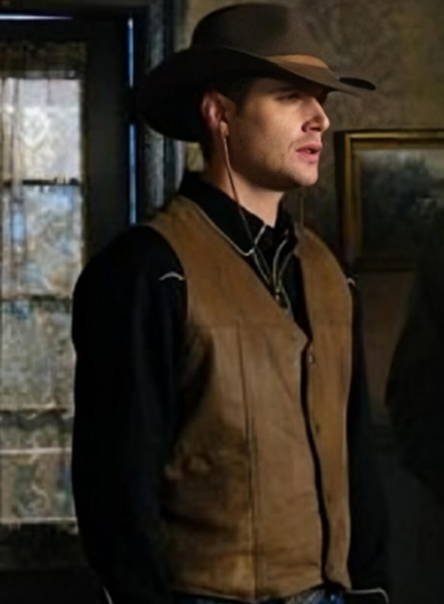 Harpoon Dean Winchester Inspired Brown Real Leather Leather Jacket - Supernatural Tv Series Style