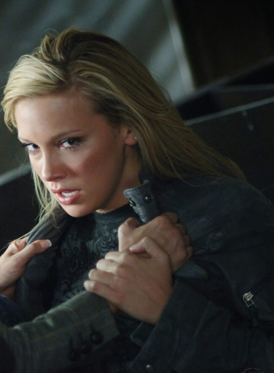 Harpoon Ruby Inspired Black Real Leather Leather Jacket - Supernatural Tv Series Style