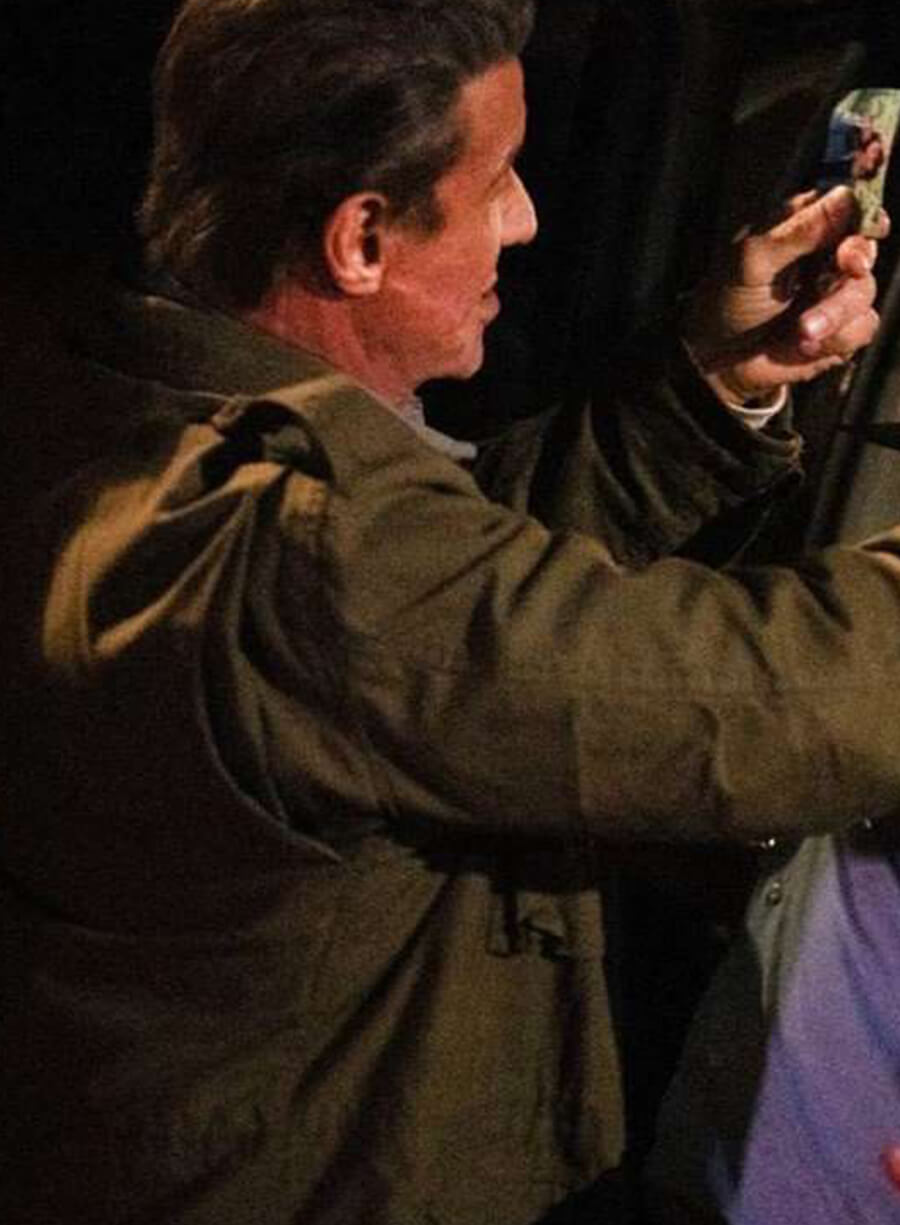 Harpoon Sylvester Stallone Inspired Green Cotton Jacket - Rambo: Last Blood Style