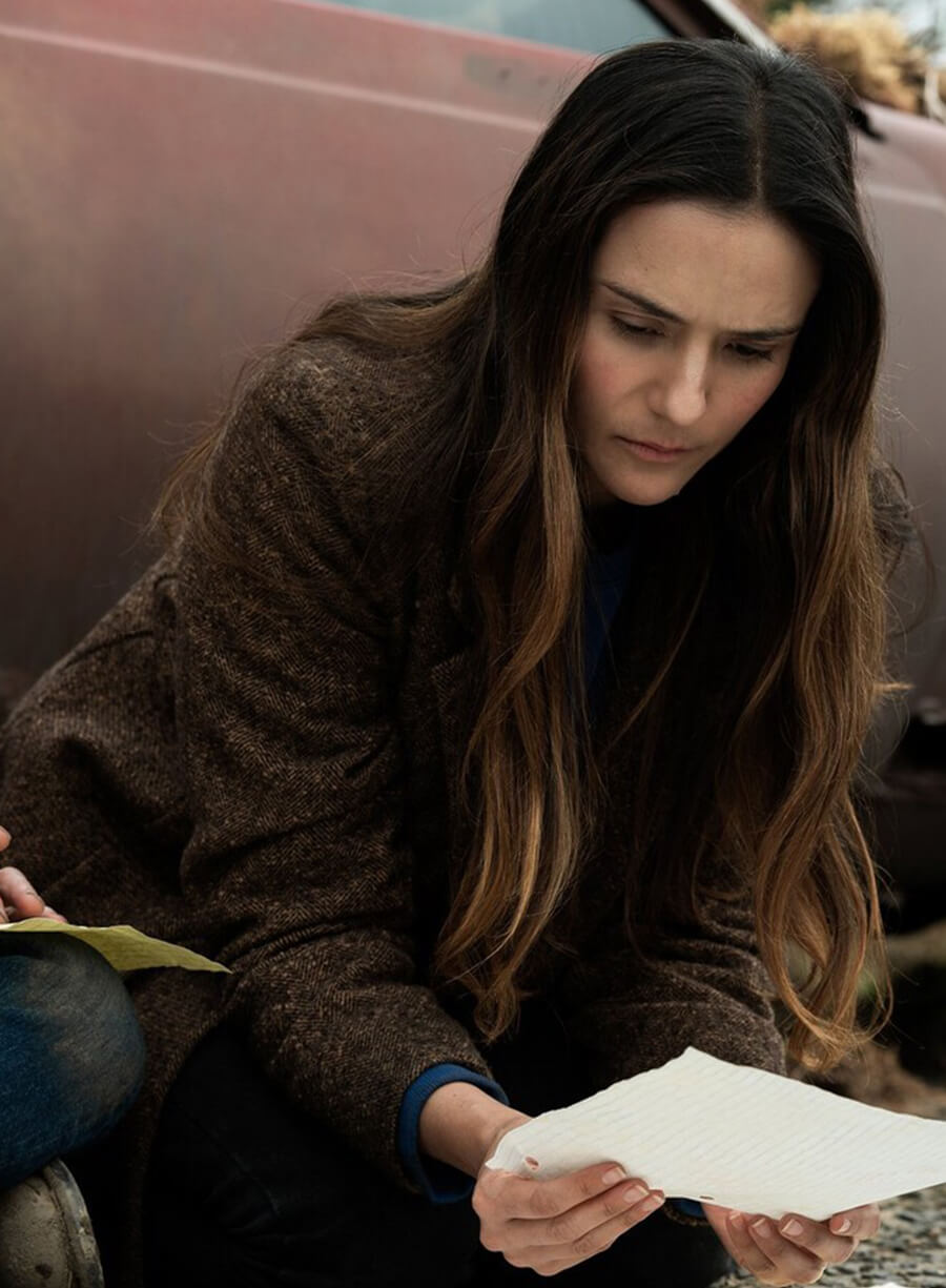 Harpoon Tabitha Matthews Inspired Brown Wool Fabric Coat - From S02 Style
