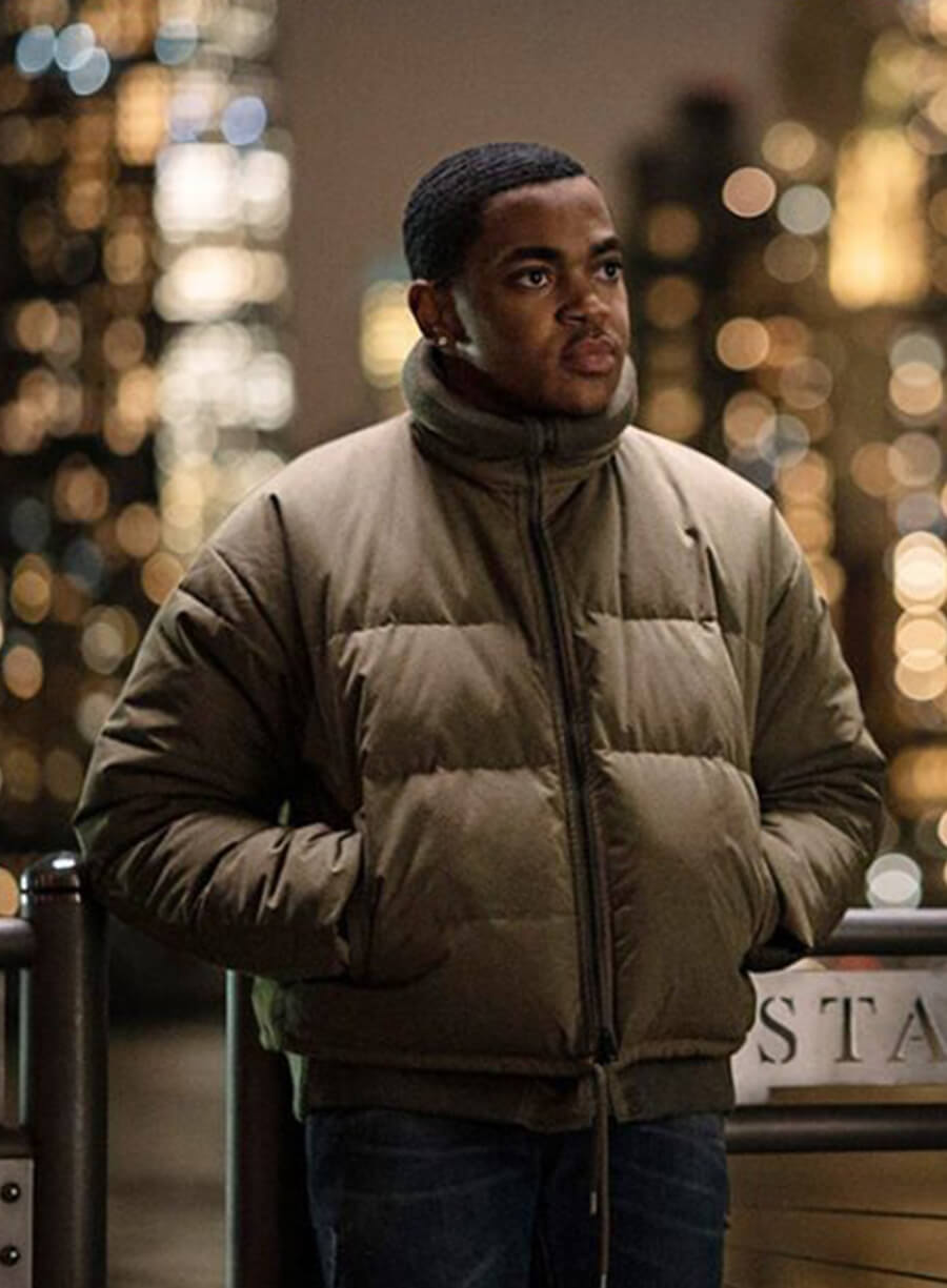 Harpoon Tariq St. Patrick Inspired Brown Leather Jacket - Power Book II: Ghost Style