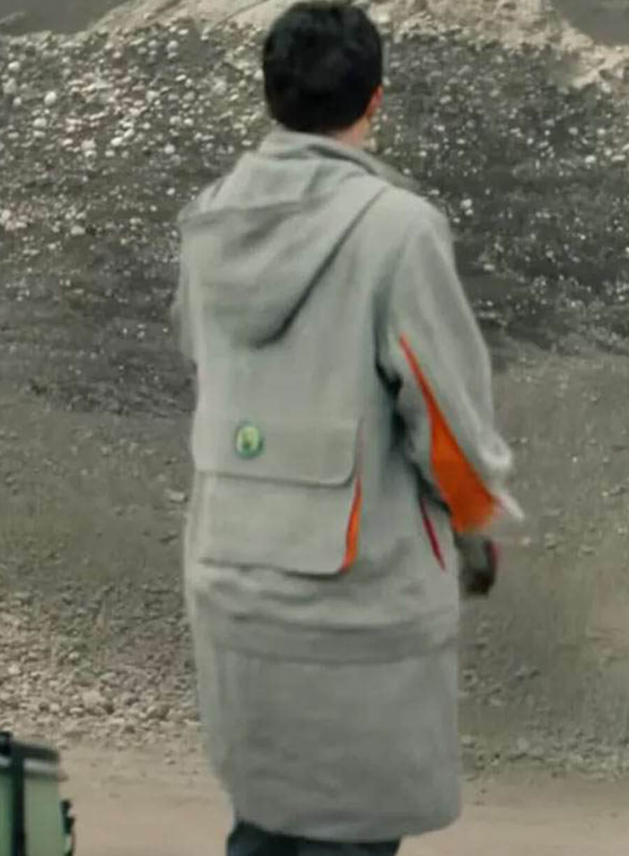 Harpoon Tattiawna Jones Inspired Grey Cotton Fabric Coat - Murderbot 2025 Style