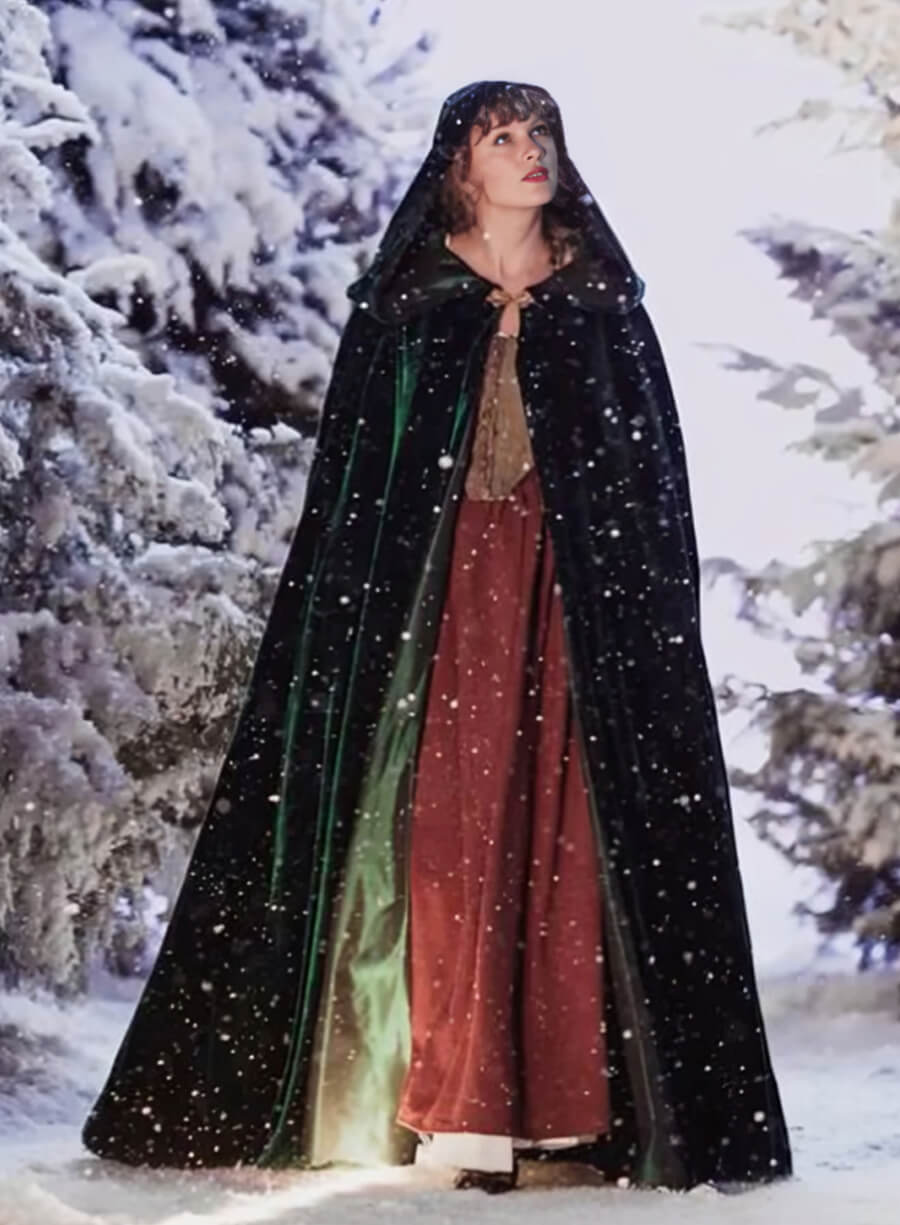 Harpoon Taylor Swift The Eras Tour Velvet Inspired Green Coat