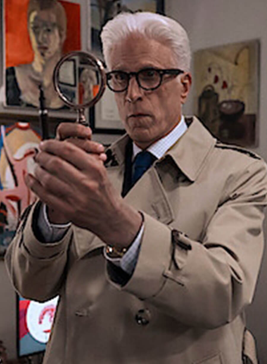Harpoon Charles Inspired Beige Coat - A Man On The Inside S02 Style