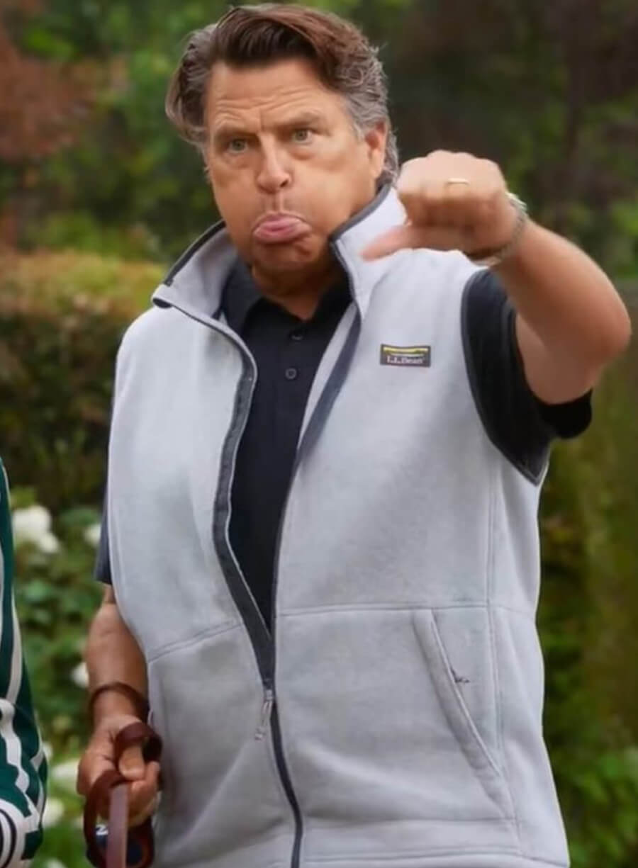 Ted McGinley Shrinking S03 Grey Vest
