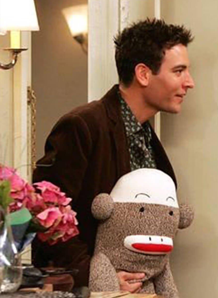 Harpoon Ted Mosby Inspired Brown Leather Jacket - How I met Your Mother Style