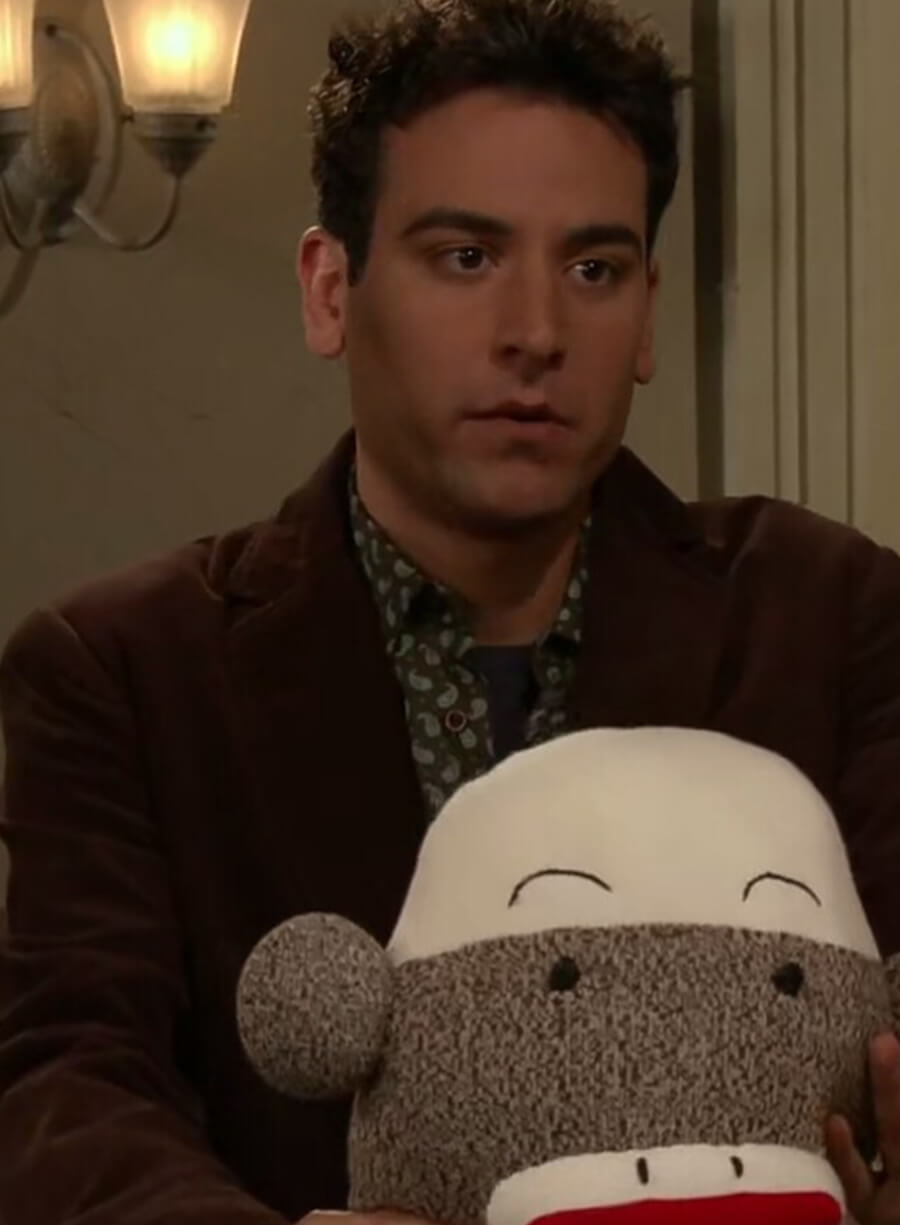 Harpoon Ted Mosby Inspired Brown Leather Jacket - How I met Your Mother Style