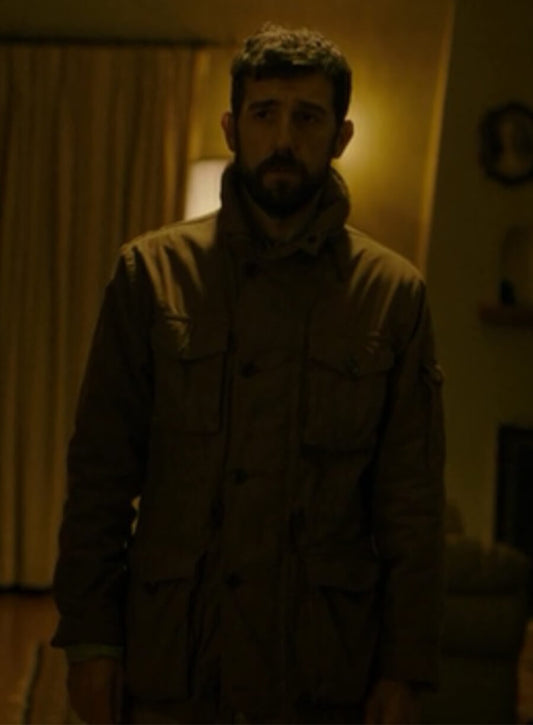 Harpoon Teddy McDonald Inspired Brown Leather Jacket - Snowfall Style