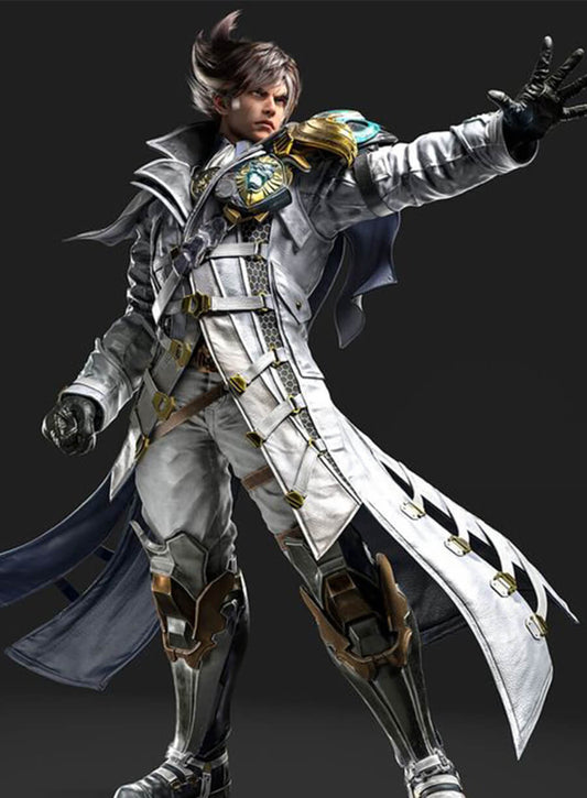 Harpoon Lars Alexandersson Inspired White Coat - Tekken 8 Style