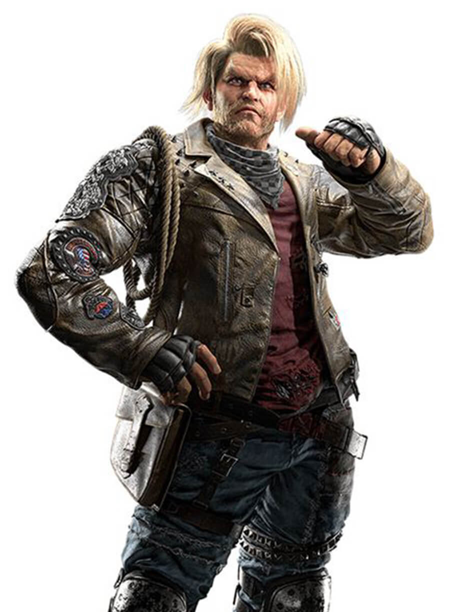 Harpoon Paul Phoenix Inspired Brown Leather Jacket - Tekken 8 Style