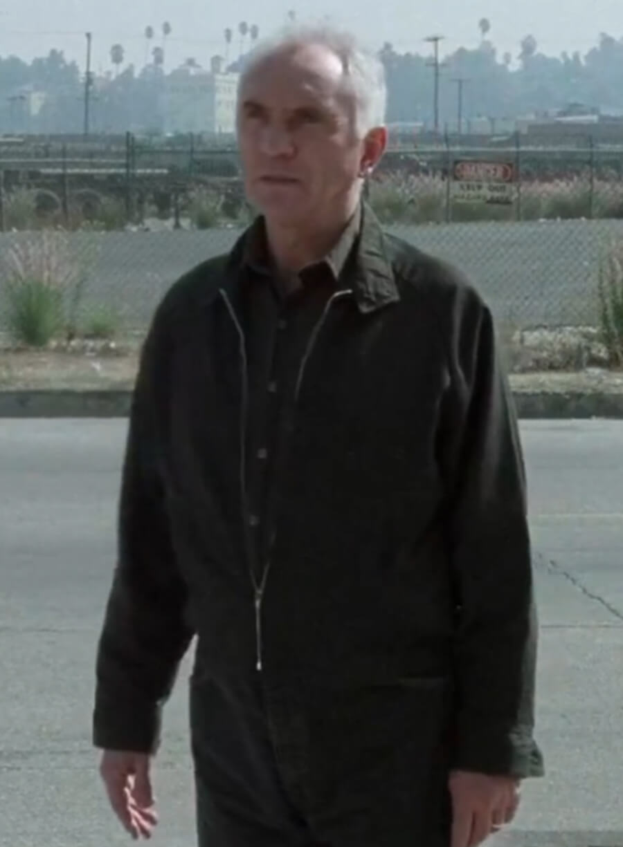 Harpoon Wilson Inspired Black Leather Jacket - The Limey Style