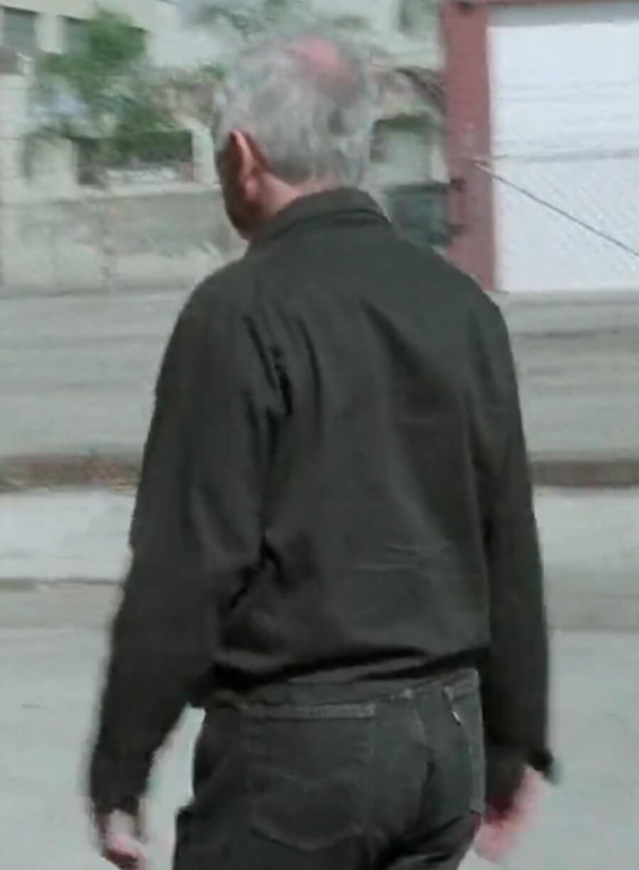 Harpoon Wilson Inspired Black Leather Jacket - The Limey Style