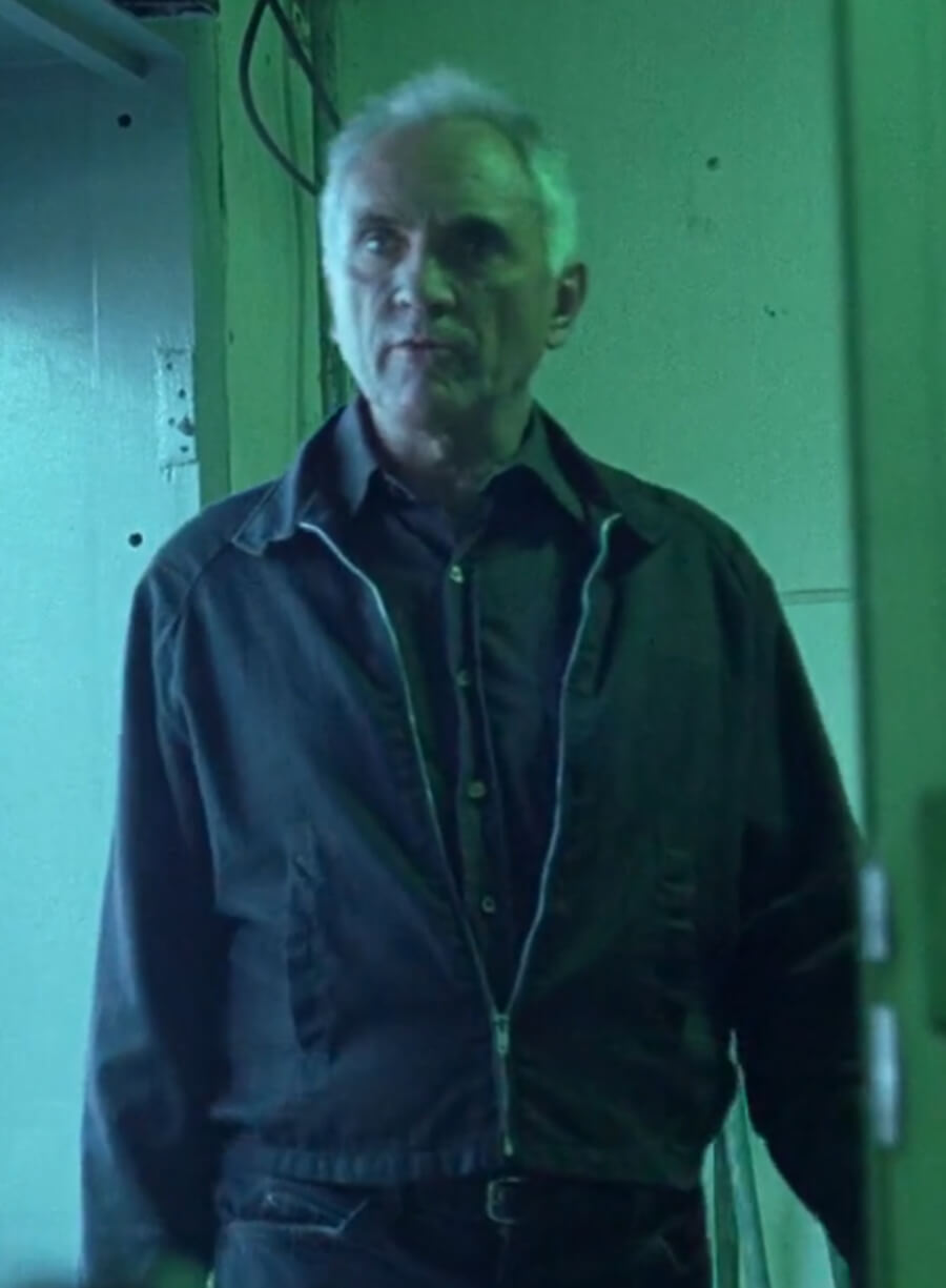 Harpoon Wilson Inspired Black Leather Jacket - The Limey Style