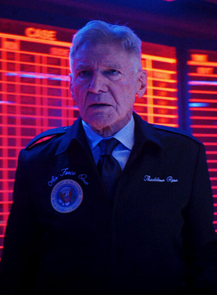 Harpoon Thaddeus Ross Inspired Black Wool Jacket - Captain America: Brave New World Style