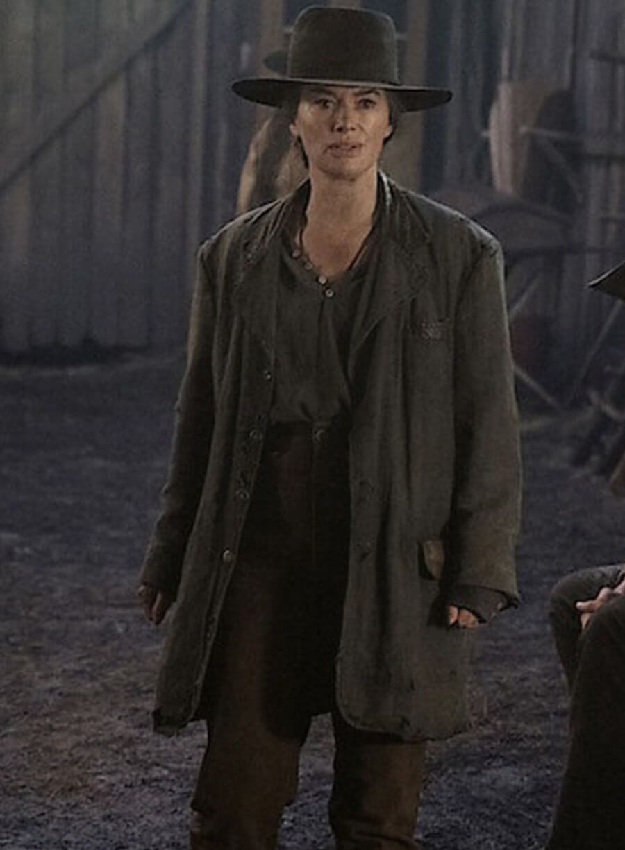 Harpoon Fiona Nolan Inspired Grey Coat - The Abandons 2025 Style