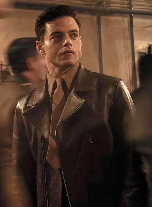Harpoon Charles Heller Inspired Brown Real Leather Leather Jacket - The Amateur 2025 Style