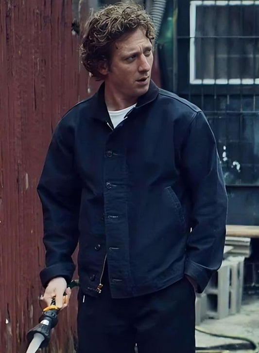 Harpoon Carmen Berzatto Inspired Olive Green Cotton Jacket - The Bear S03 Style