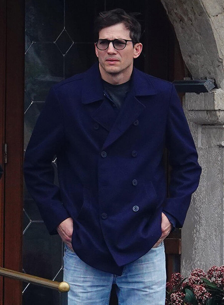 Harpoon Byron Forst Inspired Blue Wool Coat - The Beauty 2026 Style