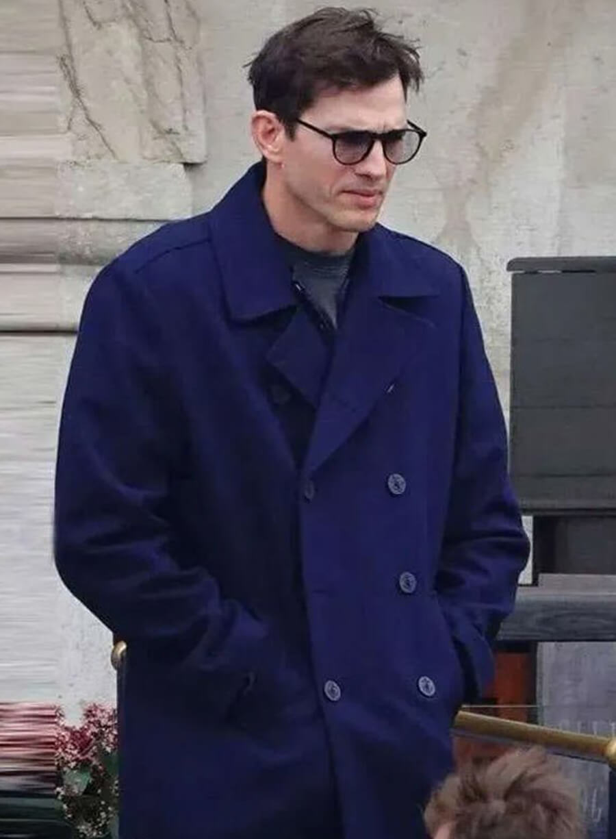 Harpoon Byron Forst Inspired Blue Wool Coat - The Beauty 2026 Style