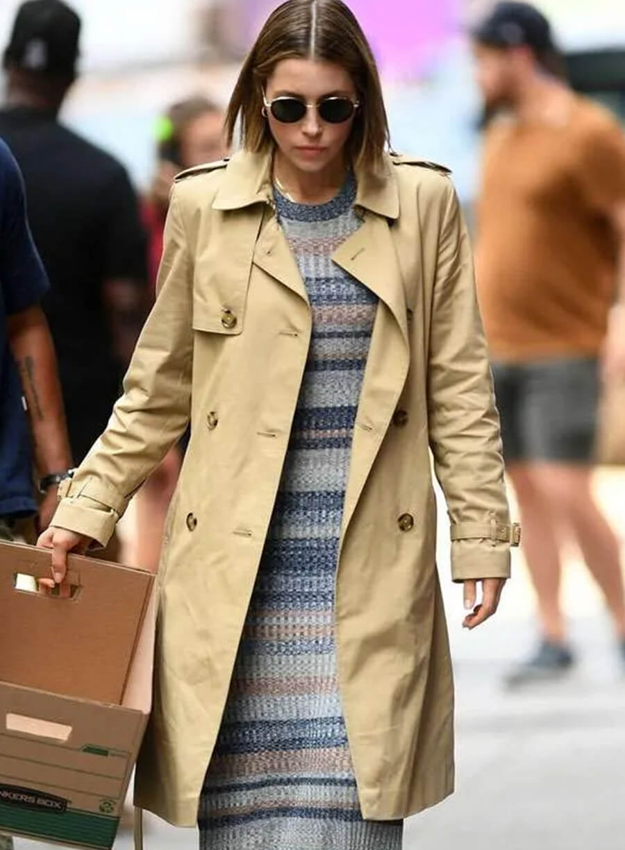 Harpoon Chloe Taylor Inspired Beige Coat - The Better Sister 2025 Style