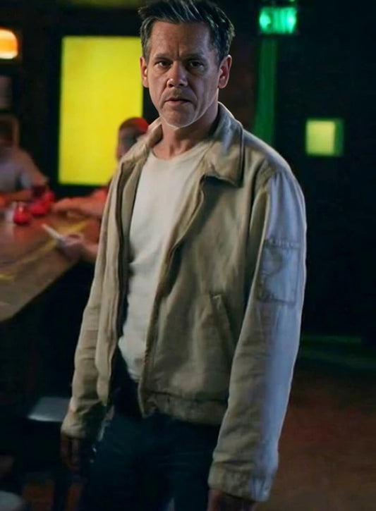Harpoon DC Rose Dickson Inspired Off White Cotton Jacket - The Bondsman Style