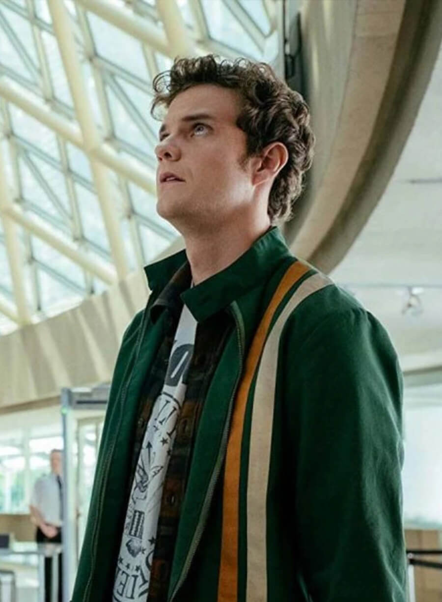 Harpoon Hughie Campbell Inspired Green Hooded Jacket - The Boys Style