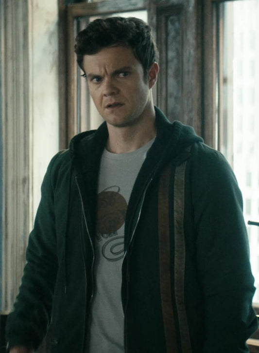 Harpoon Hughie Campbell Inspired Green Hooded Jacket - The Boys Style