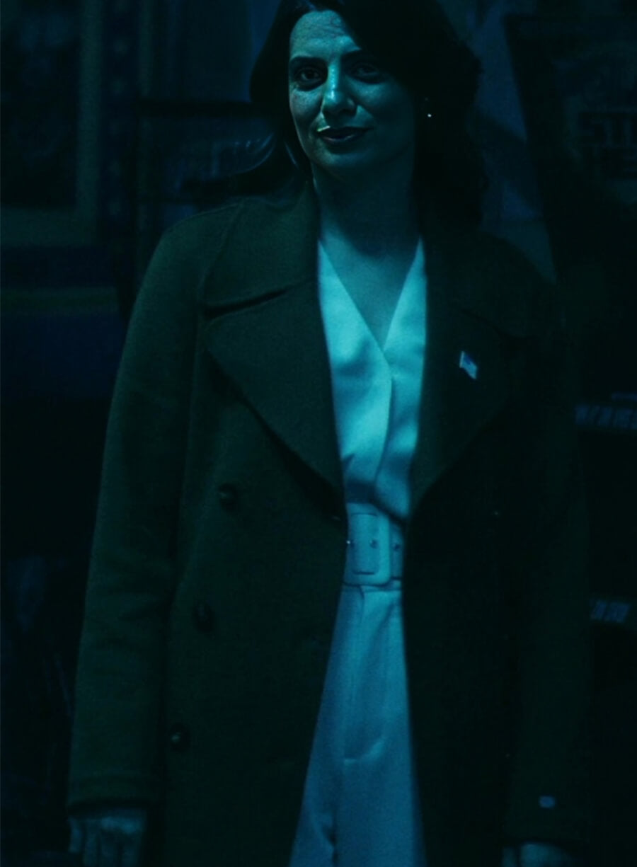 Harpoon Victoria Neuman Inspired Green Coat - The Boys Style