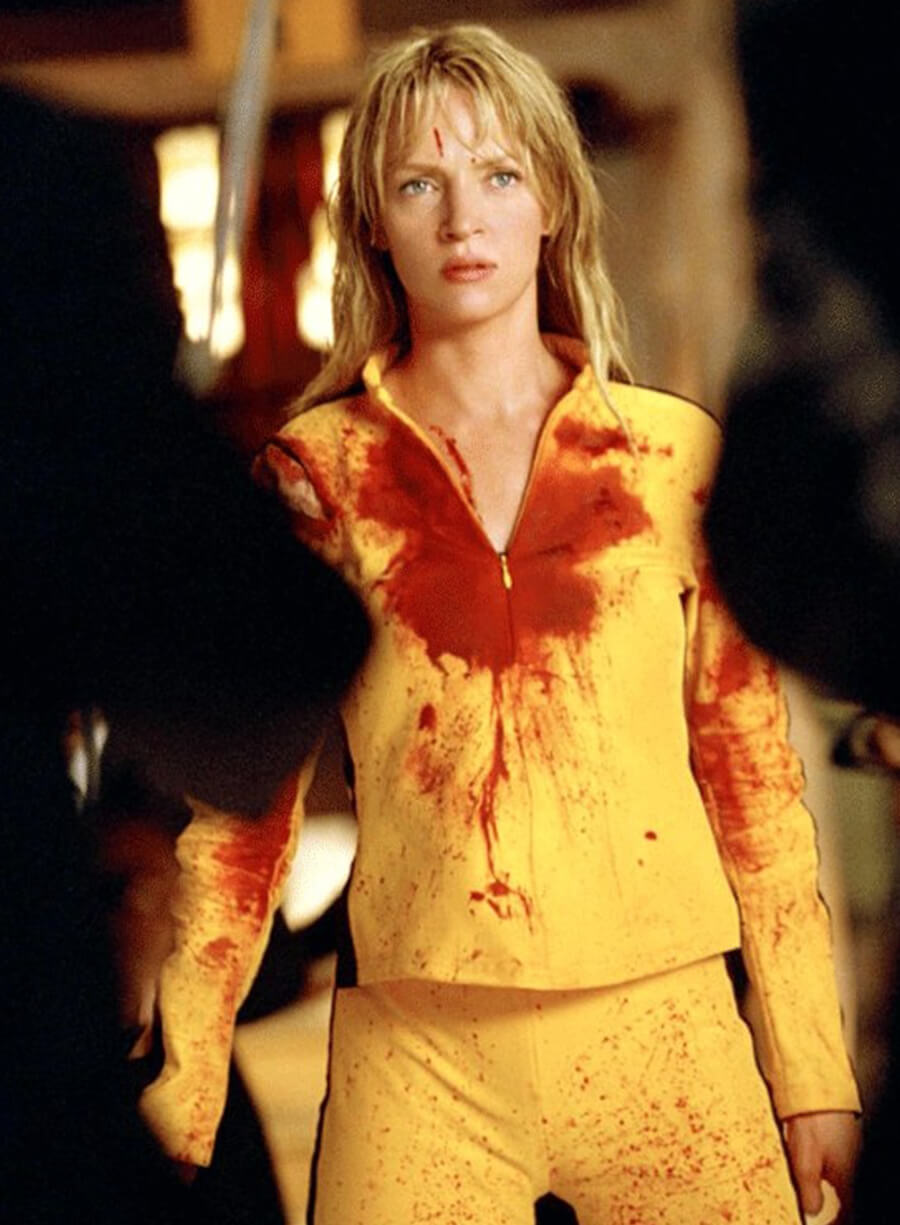Harpoon The Bride Inspired Yellow Faux Leather Leather Jacket - Kill Bill Vol. 1 Style