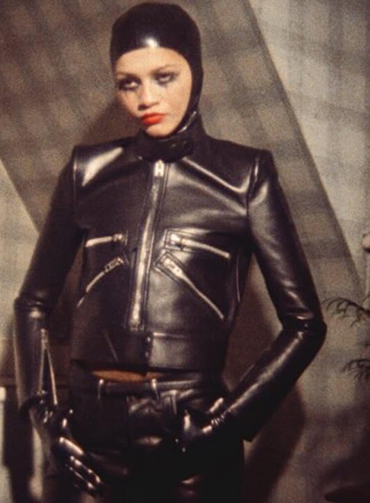 Harpoon Emma Inspired Grey Real Leather Leather Jacket - The Drama 2026 Style
