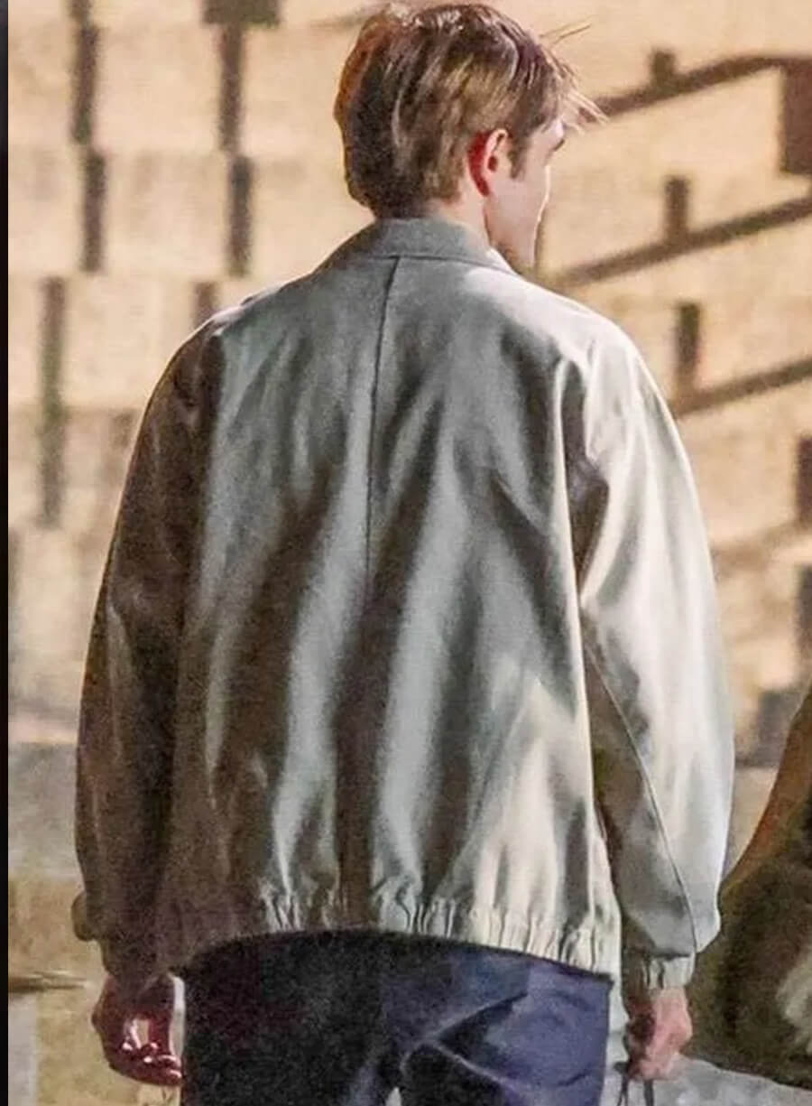 Harpoon Charlie Inspired Grey Cotton Fabric Cotton Jacket - The Drama 2026 Style
