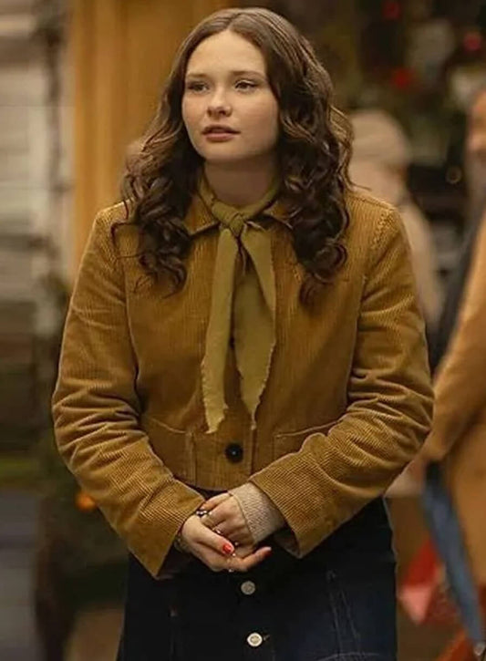 Harpoon Nina Morgan Inspired Brown Leather Jacket - The Family Plan 2 Style