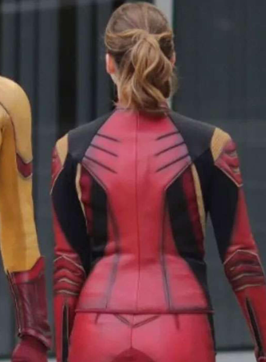 Harpoon Jesse Chambers Inspired Red Costume Jacket - The Flash S03 Style