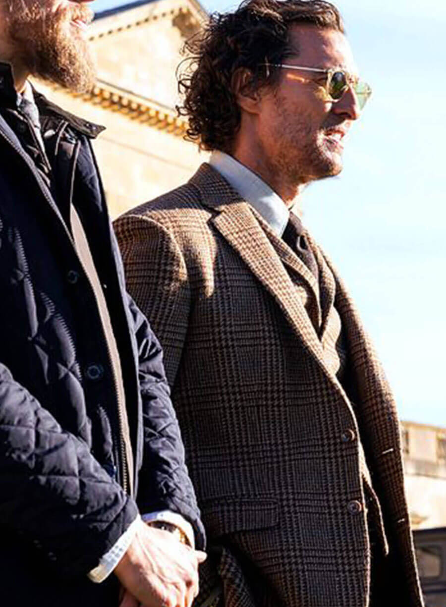 The Gentlemen Michael Pearson Brown Blazer