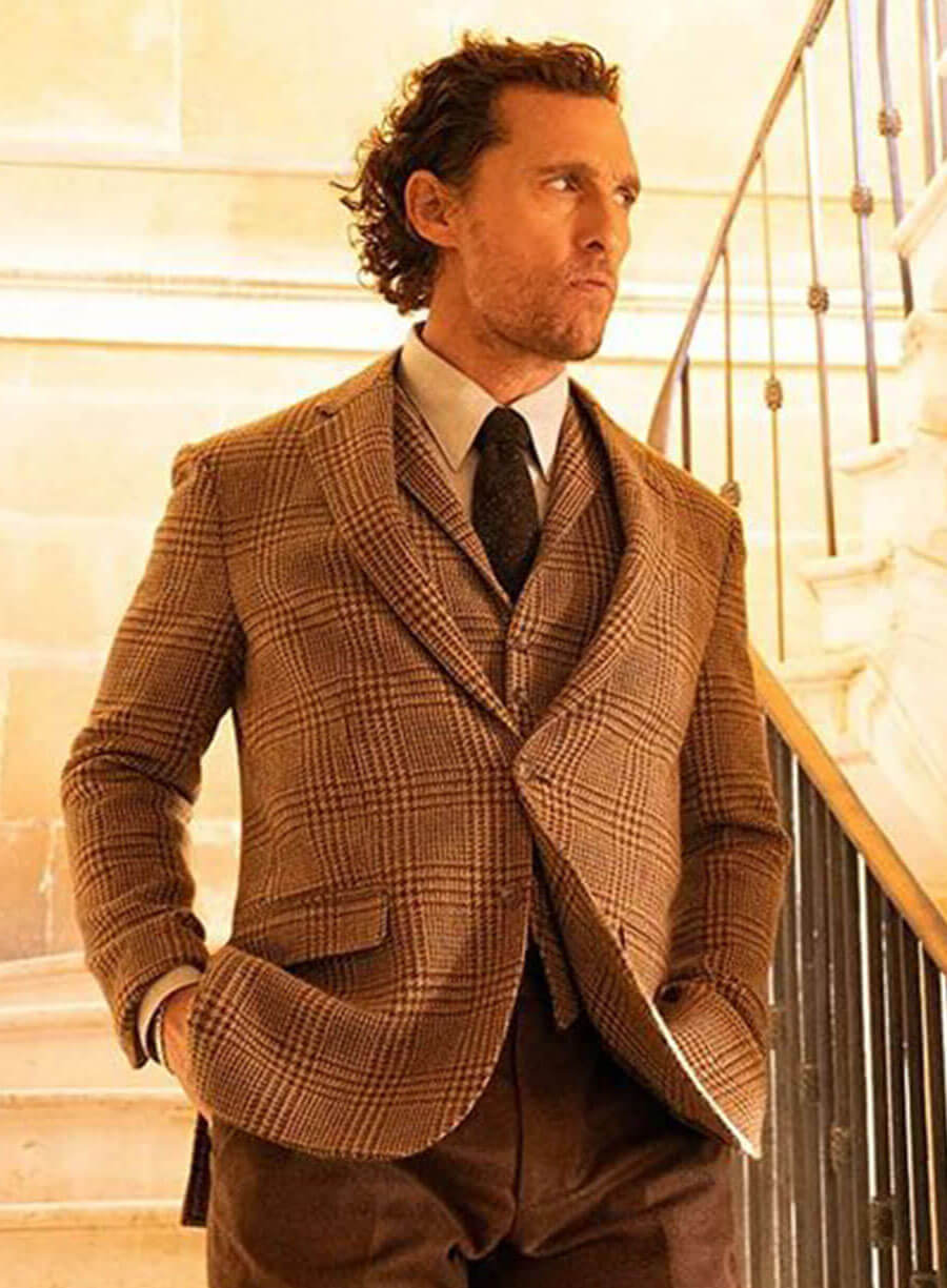 The Gentlemen Michael Pearson Brown Blazer