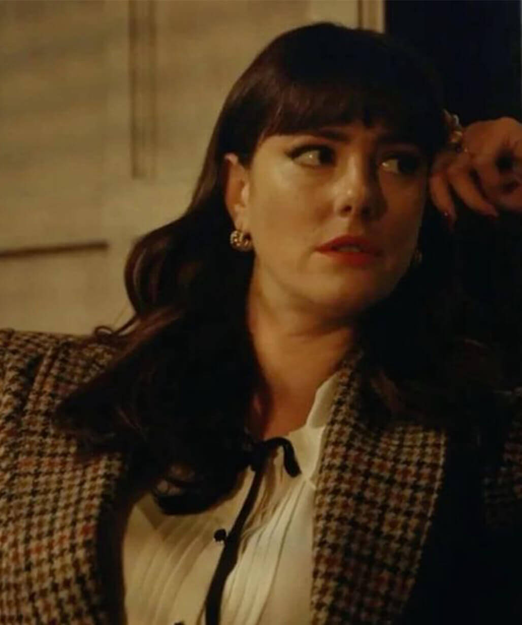 Susie Glass The Gentlemen S01 Plaid Blazer