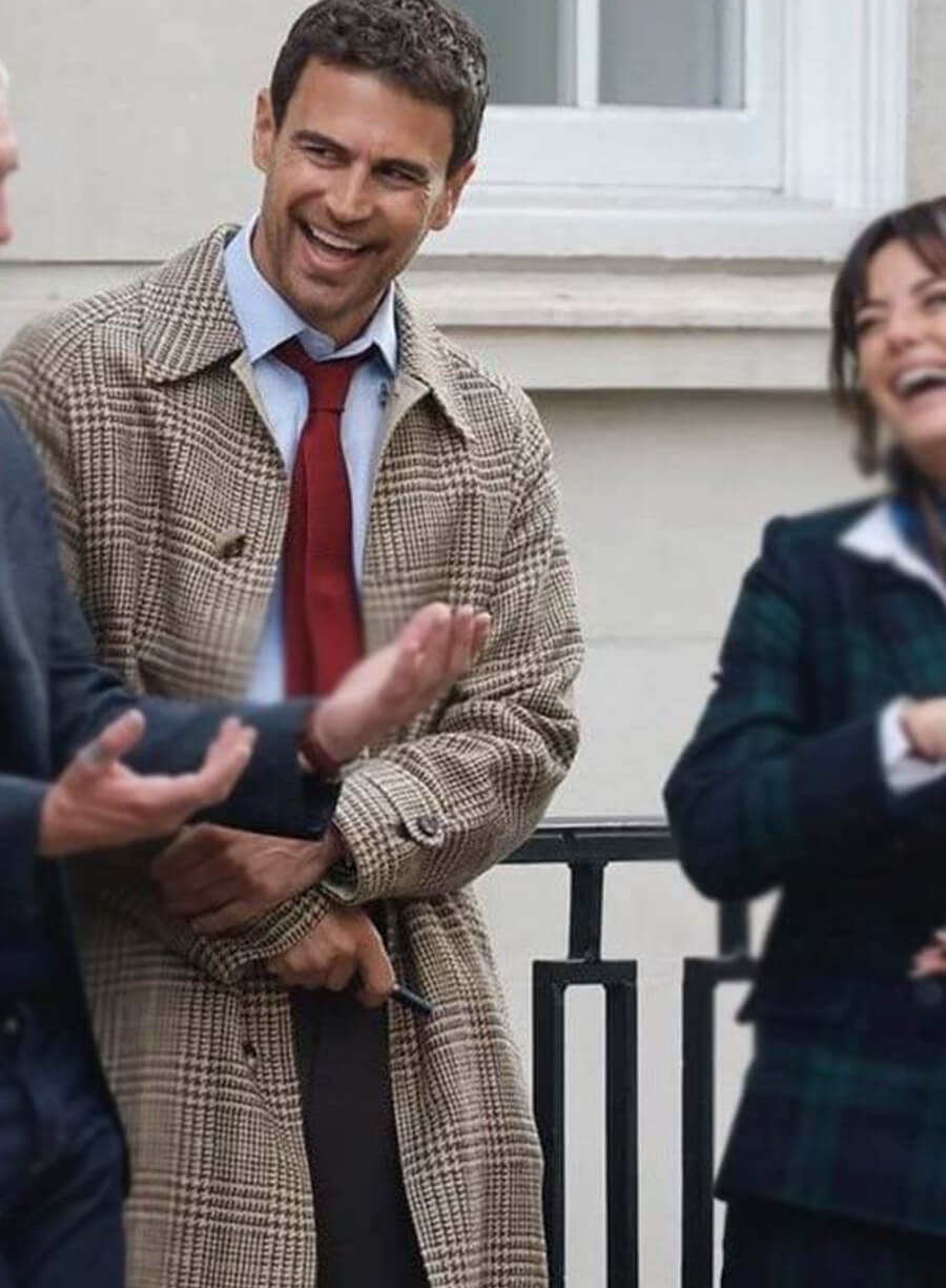 The Gentlemen S02 Theo James Plaid Coat