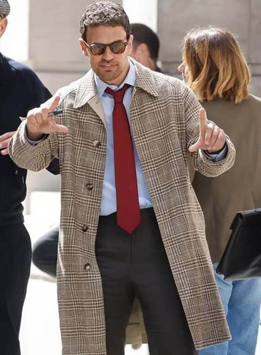 The Gentlemen S02 Theo James Plaid Coat