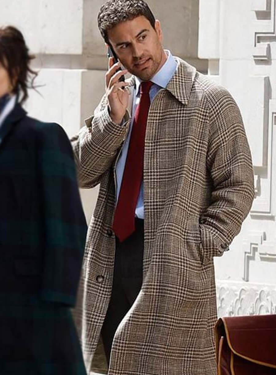 The Gentlemen S02 Theo James Plaid Coat