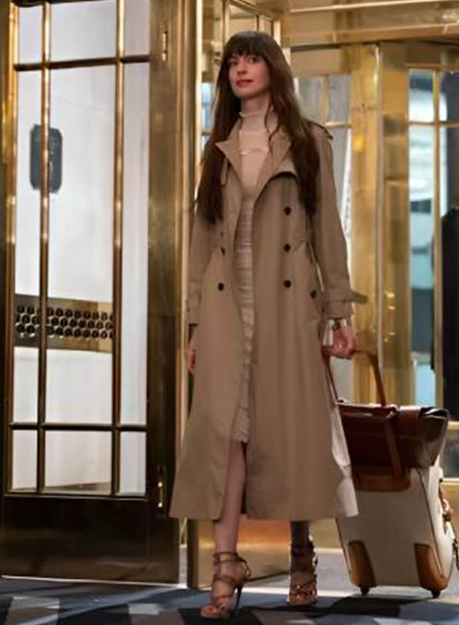 Harpoon Sol�ne Inspired Brown Cotton Coat - The Idea Of You 2024 Style