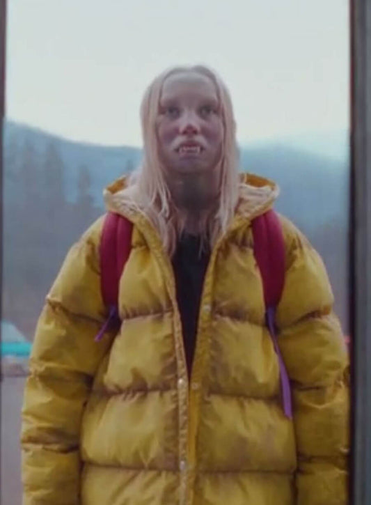 Harpoon Yuri Inspired Yellow Hooded Jacket - The Legend of Ochi 2025 Style