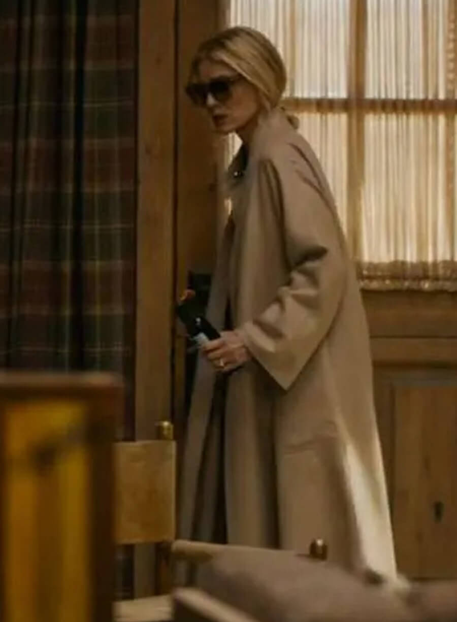 Harpoon Stacy Clyburn Inspired Beige Wool Fabric Coat - The Madison 2026 Style