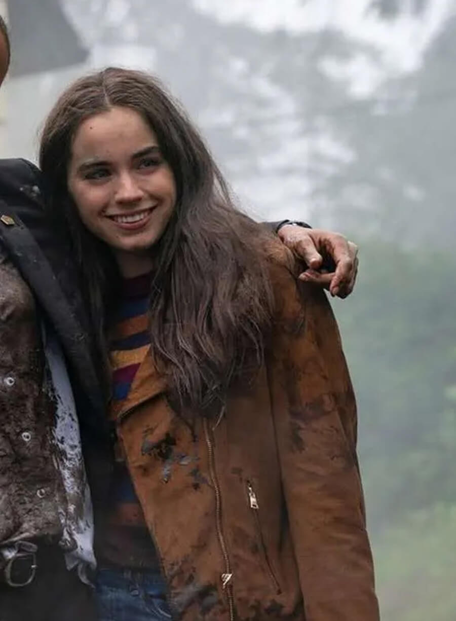 Harpoon Maddie Redfield Inspired Brown Leather Jacket - The Night Agent Style