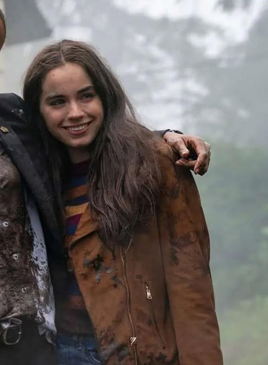 Harpoon Maddie Redfield Inspired Brown Leather Jacket - The Night Agent Style