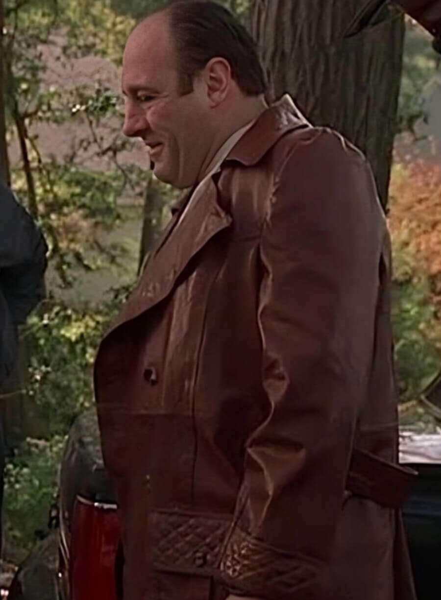 Harpoon Tony Soprano Inspired Brown Coat - The Sopranos Style