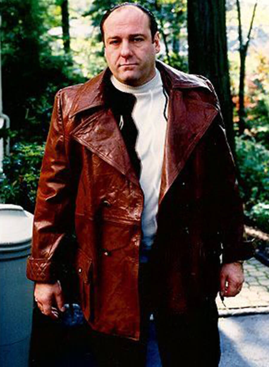 Harpoon Tony Soprano Inspired Brown Coat - The Sopranos Style