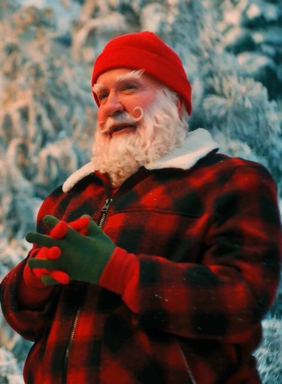 Harpoon Tim Allen Santa Claus Inspired Red Wool Fabric Wool Jacket - The Santa Clauses Style